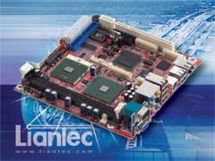 Liantec ITX-6900 Mini-ITX Intel 915GME Pentium M EmBoard with Tiny-Bus Modular Expansion Solution