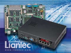 Liantec LianPC-5740 : 5.25" VIA C7-Eden Multi-Ethernet Barebone Solution