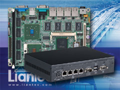 Liantec LPC-5842S Industrial 5.25" Drive-size Intel Pentium M Multiple Gbit / Fast Ethernet Platform